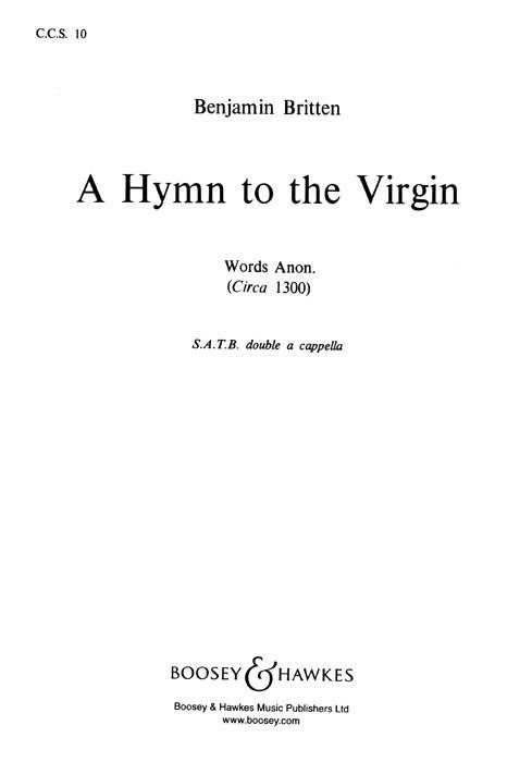 Hymn To The Virgin