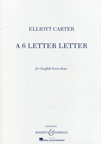 A 6 Letter Letter