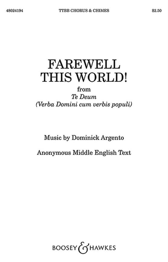 Farewell This World!