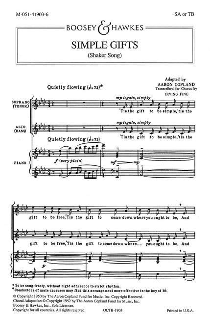 Old American Songs I