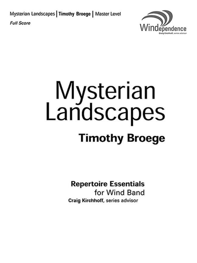 Mysterian Landscapes