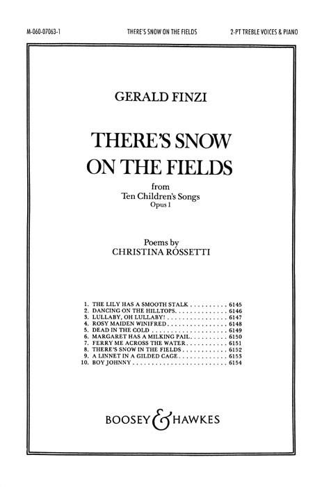 Ten Chrildren's Songs op. 1/8