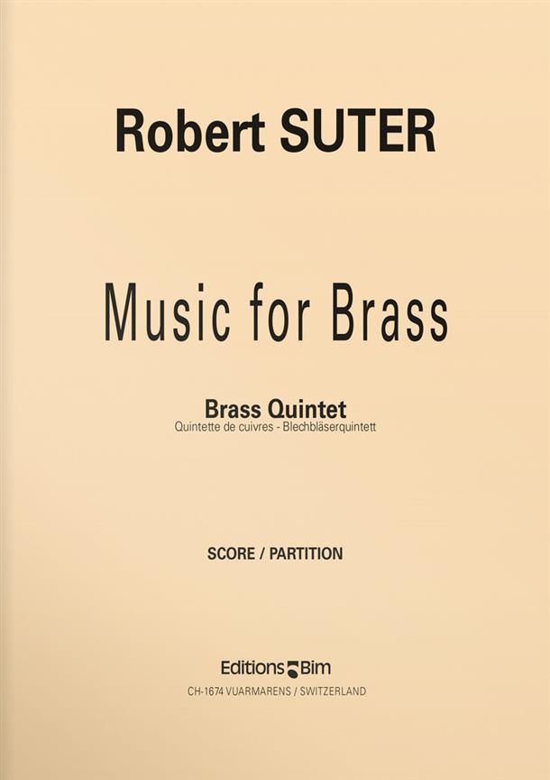 Music For Brass
