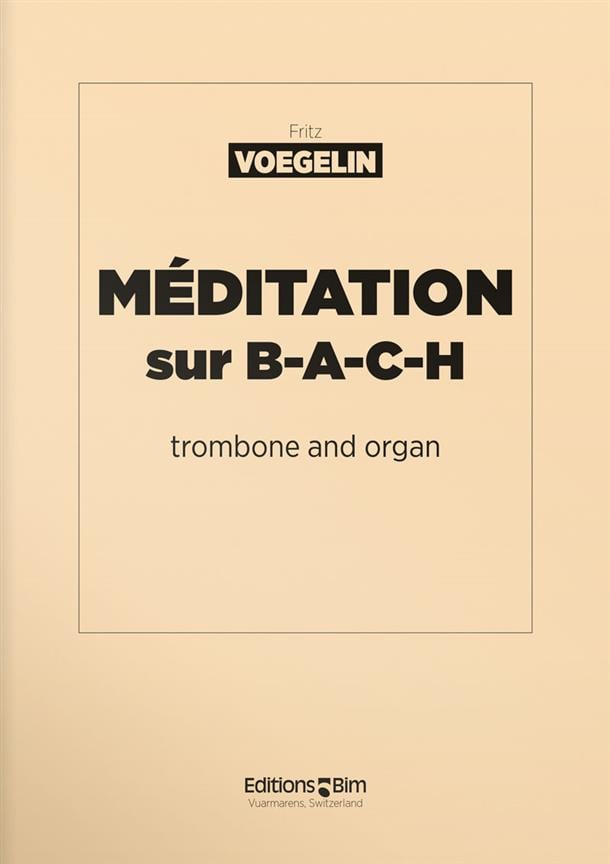 Méditation Sur B.A.C.H.