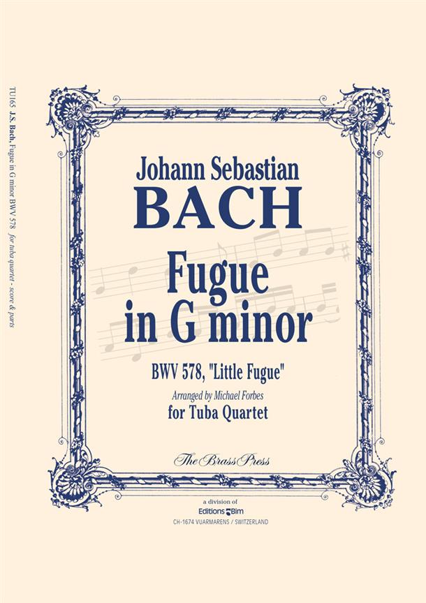 Fugue In G Minor Bwv 578