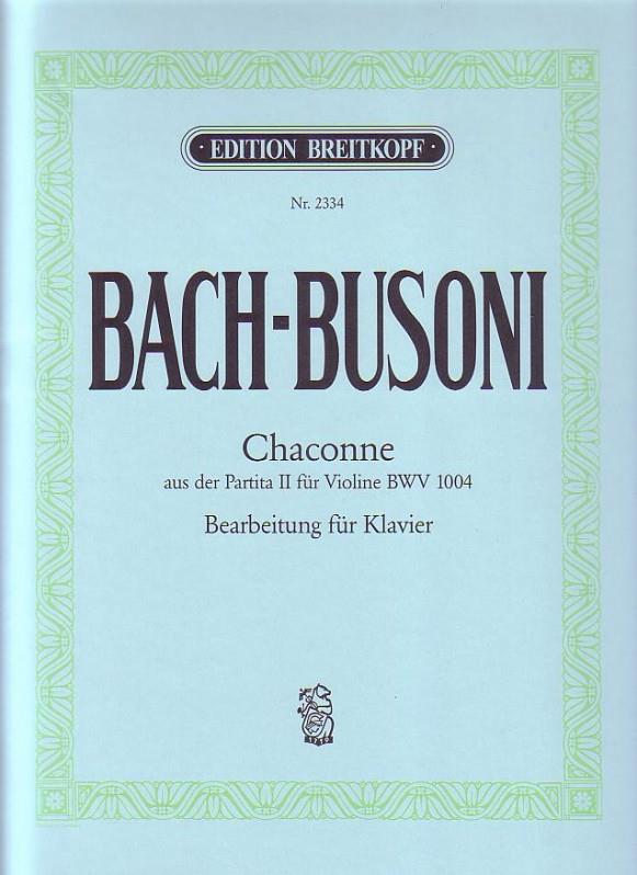 Chaconne BWV 1004 (Busoni)