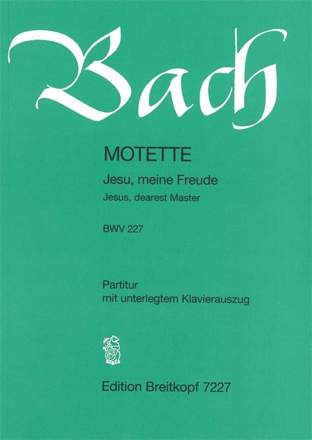 Motet Bwv227 Jesu Meine
