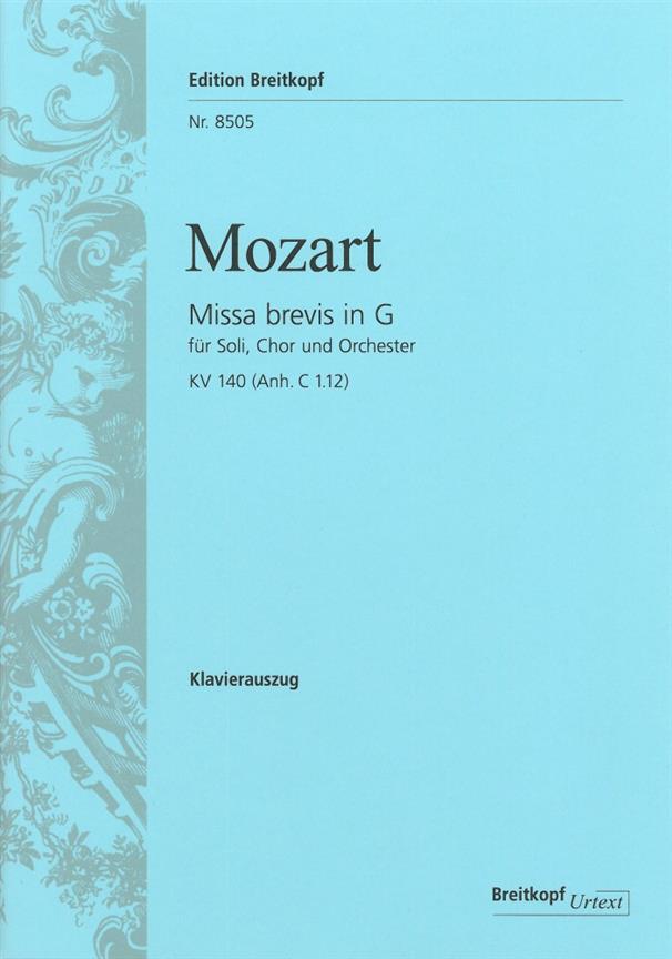 Missa Brevis G Kv140