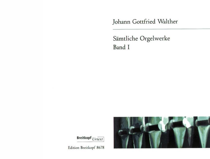Samtliche Orgelwerke 1 Freie