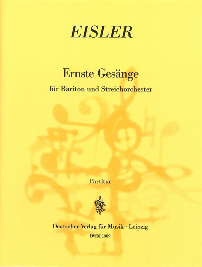 Ernste Gesänge