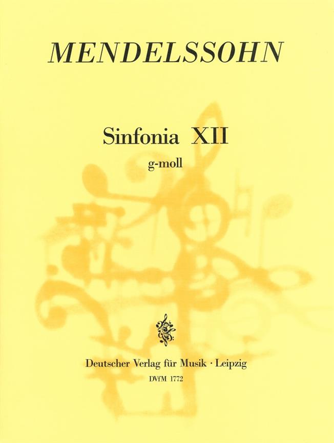 Sinfonia XII g-moll