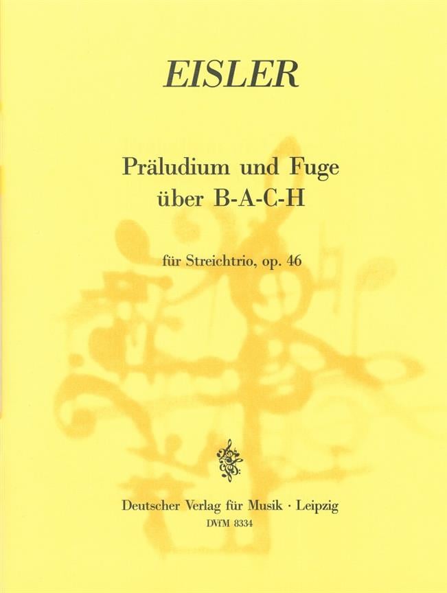 Präludium u. Fuge über B-A-C-H