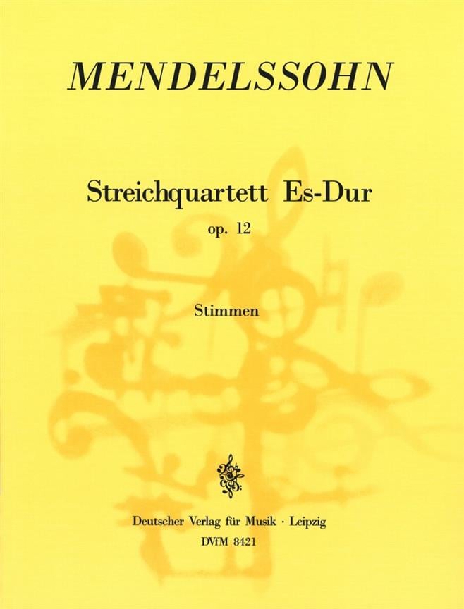 Streichquartett Es-dur op. 12
