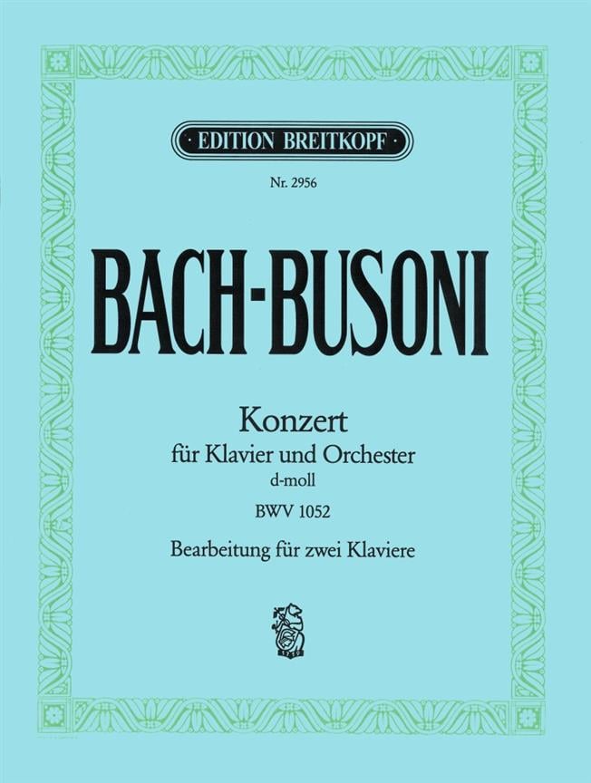 Cembalokonzert d-moll BWV 1052