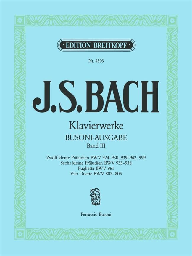 Kleine Präludien