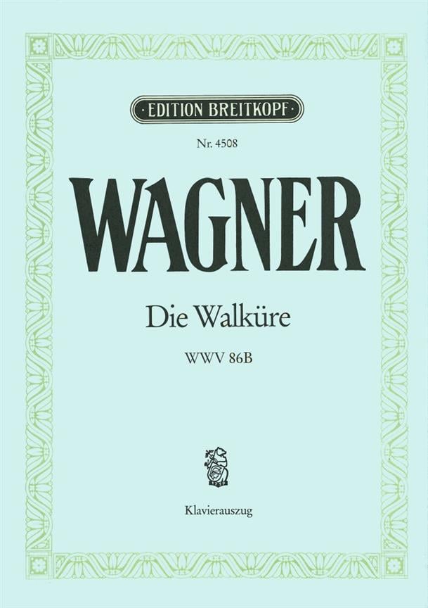 Die Walküre (dt.-engl.)WWV 86B