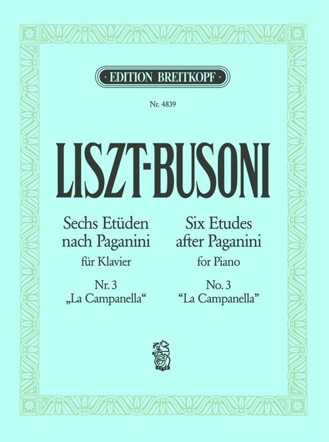 6 Etüden Nr. 3: La Campanella