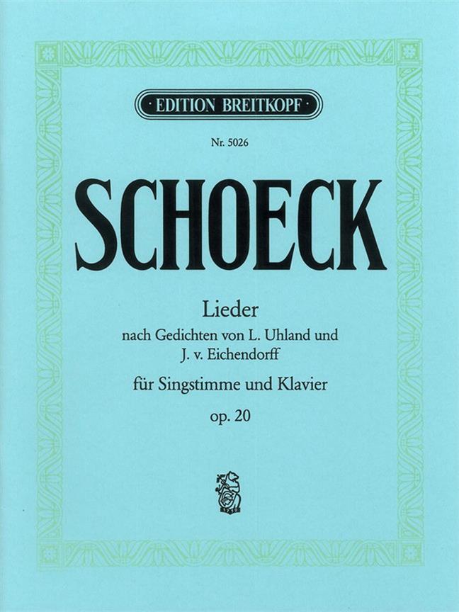 Lieder op. 20