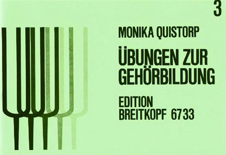Übungen zur Gehörbildung Heft3