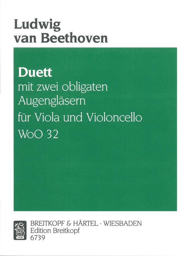 Duett mit 2 Obl. Augengläsern