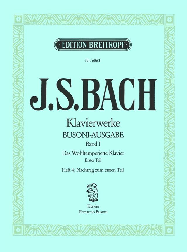Wohltemperiertes Klavier I/4