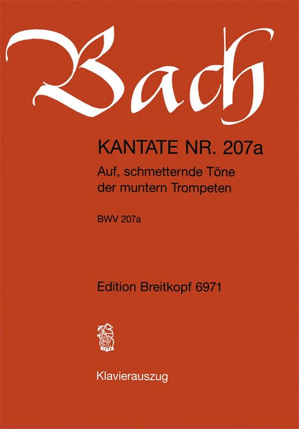 Kantate 207a Auf, Schmetternde