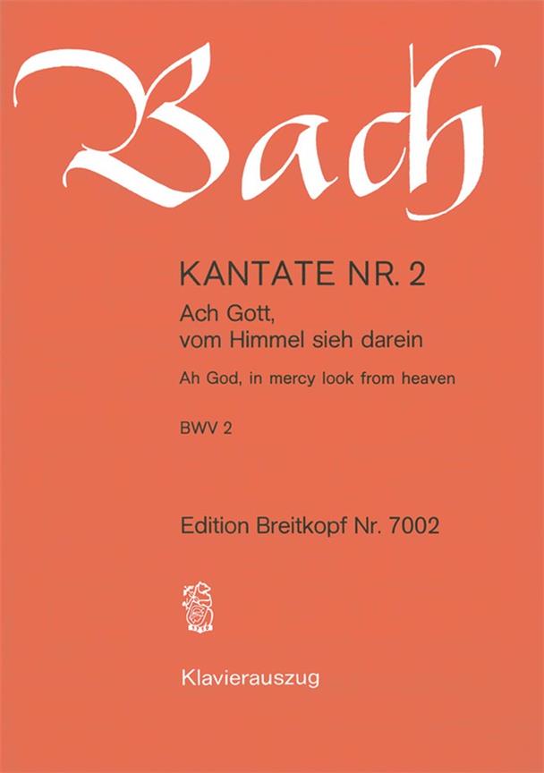 Kantate 2 Ach Gott, vom