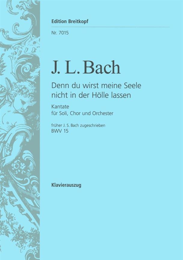 Kantate 15 Denn du wirst
