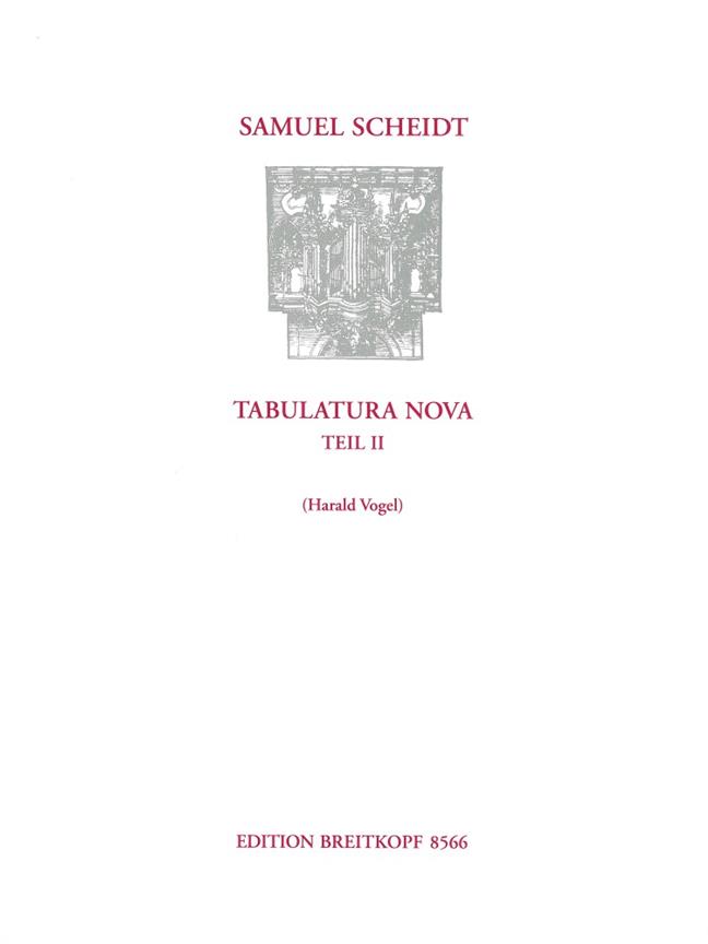 Tabulatura Nova, Teil 2