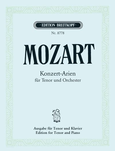 Konzertarien für Tenor