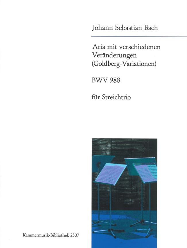 Goldberg-Variationen BWV 988 bearb. f. Streichtrio