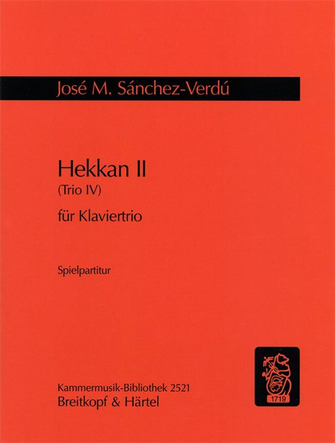 Hekkan II (Trio IV) Spielpartitur