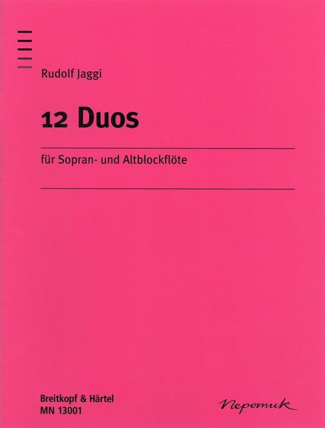 12 Duos für Sopran- und Altflöte