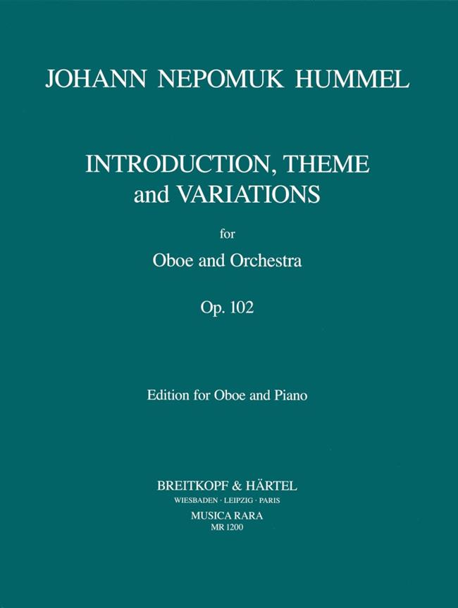Introduktion, Thema und Variationen Opus 102