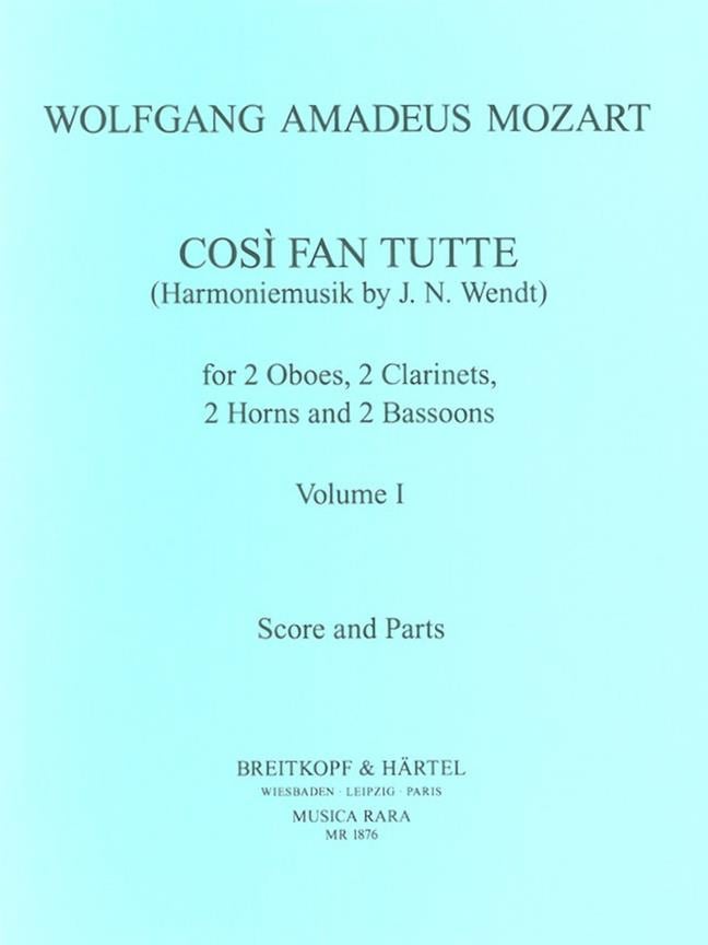 Cosi Fan Tutte Band I