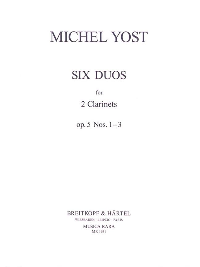 Sechs Duos op. 5, Nr. 1-3