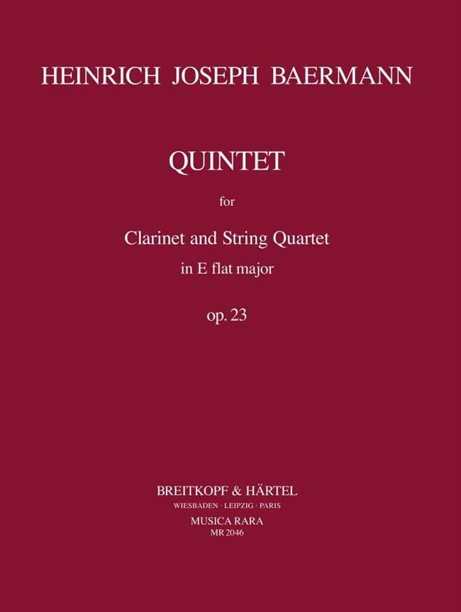 Quintett in Es op. 23