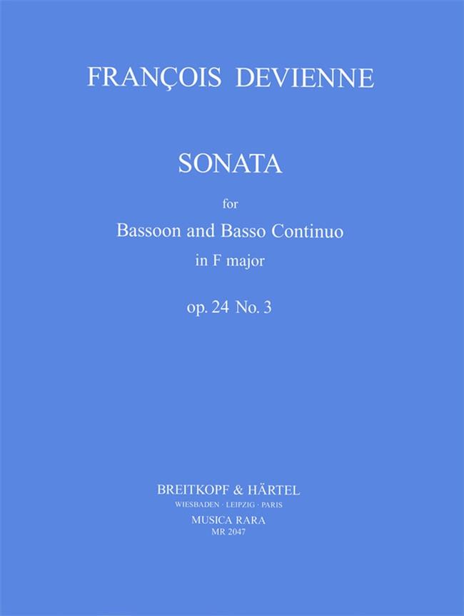 Sonate in F op. 24 Nr. 3