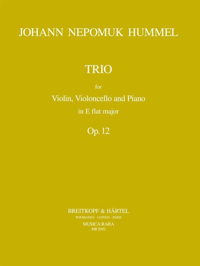 Klaviertrio Es-dur op. 12