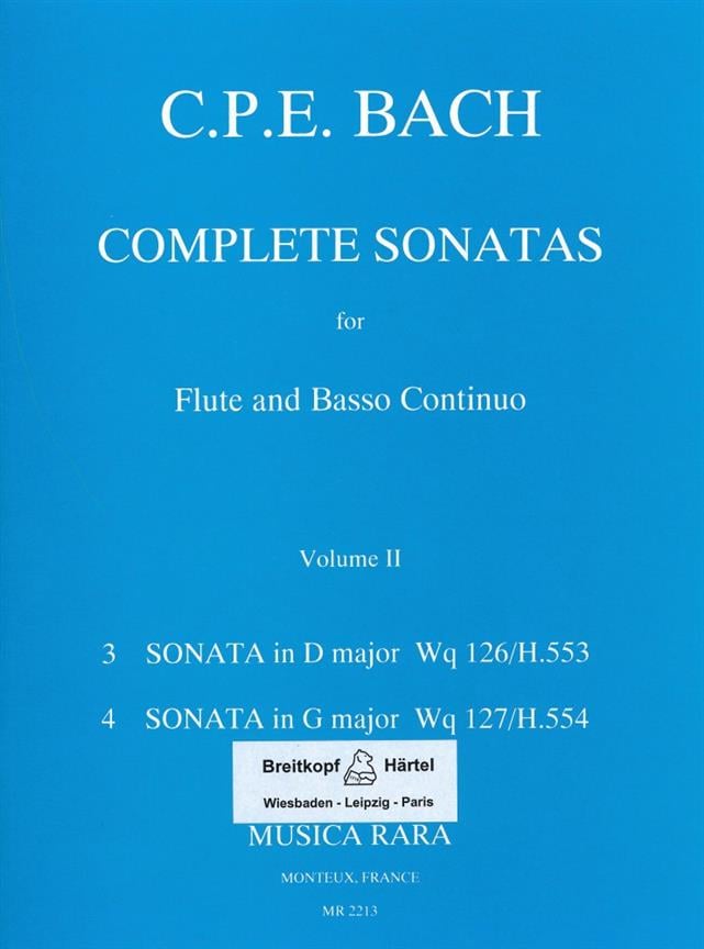 Sonaten, Band 2 Wq 126,127