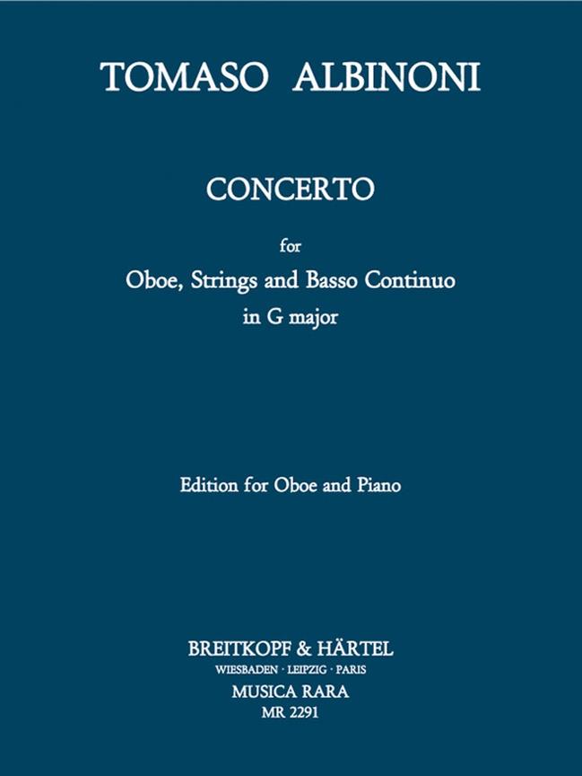 Concerto G-dur für Oboe, Str , B.c.