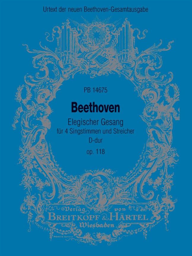 Elegischer Gesang op. 118