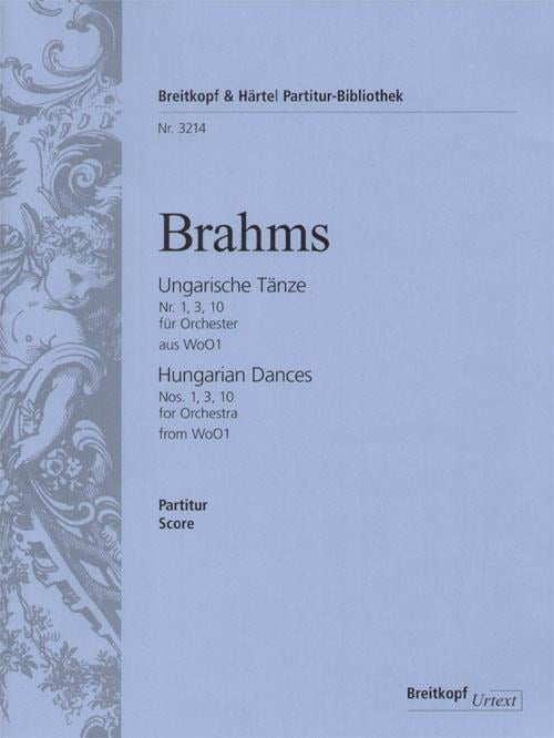 Ungarische Tänze Nr. 1, 3, 10