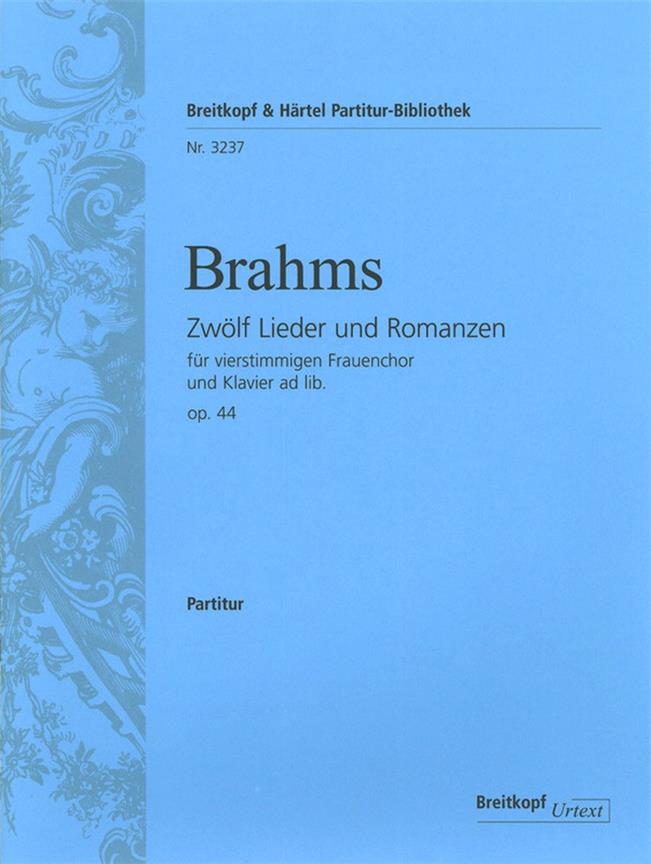 Zwölf Lieder u. Romanzen op.44