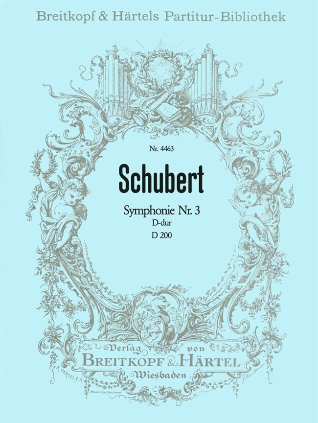 Symphonie Nr. 3 D-dur D 200