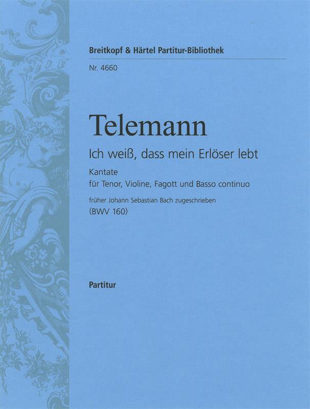 Kantate 160 Ich weiss, dass