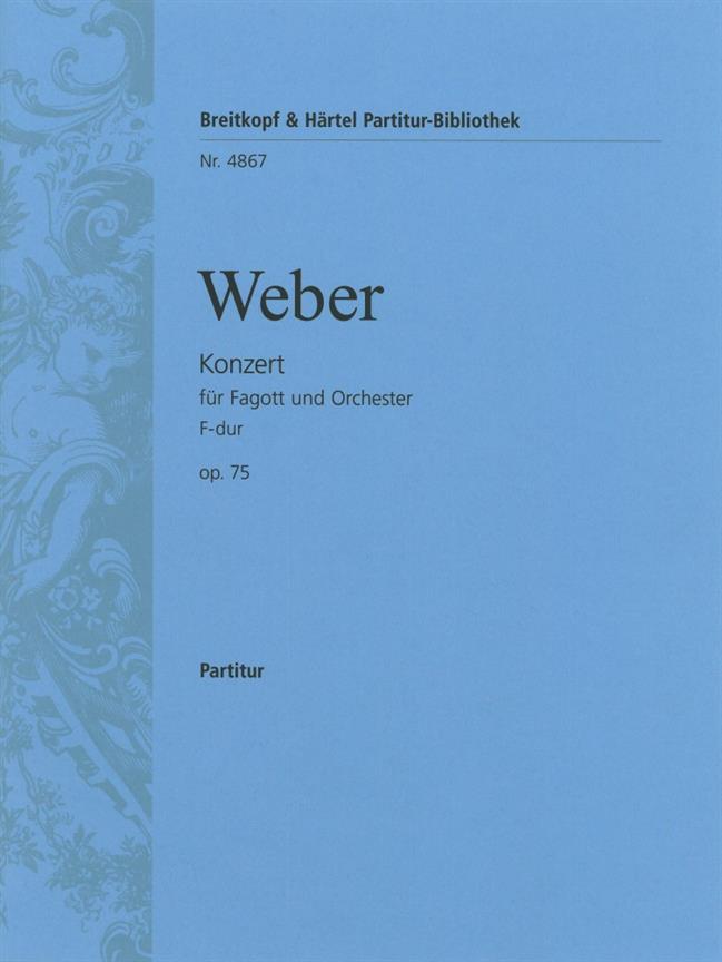Fagottkonzert F-dur op. 75