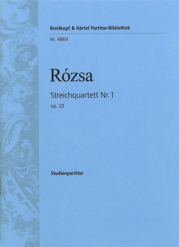 Streichquartett Nr. 1 op. 22