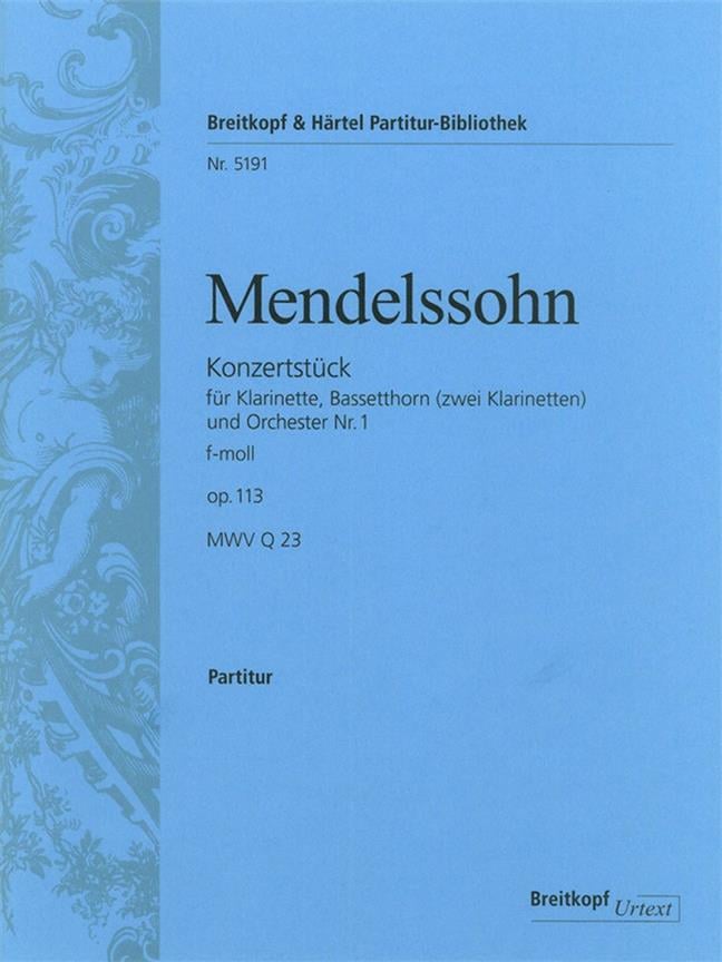Konzertstück 1 f-moll op. 113