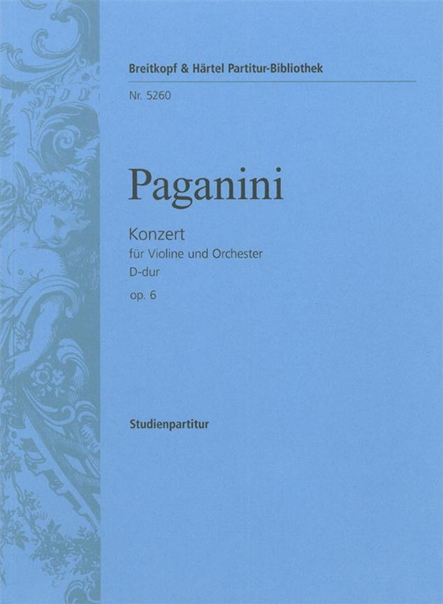 Violinkonzert D-dur op. 6